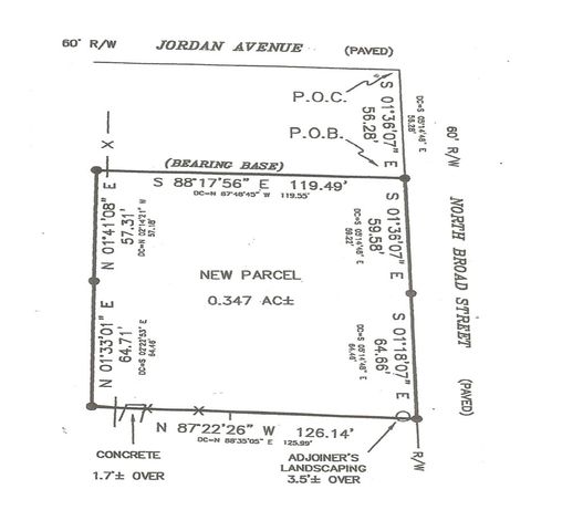 .35 Acres North Broad St, Cowarts, AL 36321