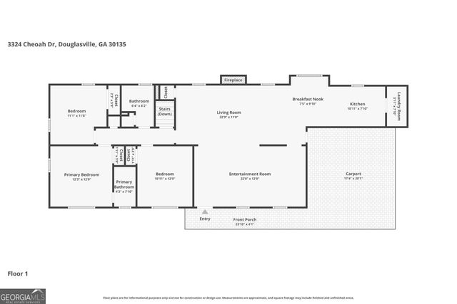3324 Cheoah Drive, Douglasville, GA 30135