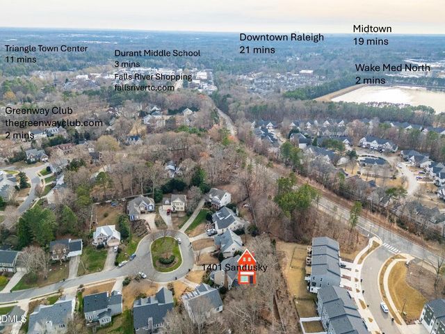 1401 Sandusky Lane, Raleigh, NC 27614