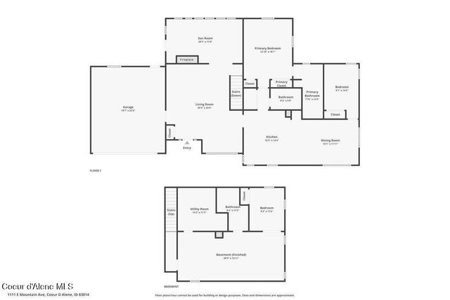 1111 E MOUNTAIN AVE, Coeur D'alene, ID 83814