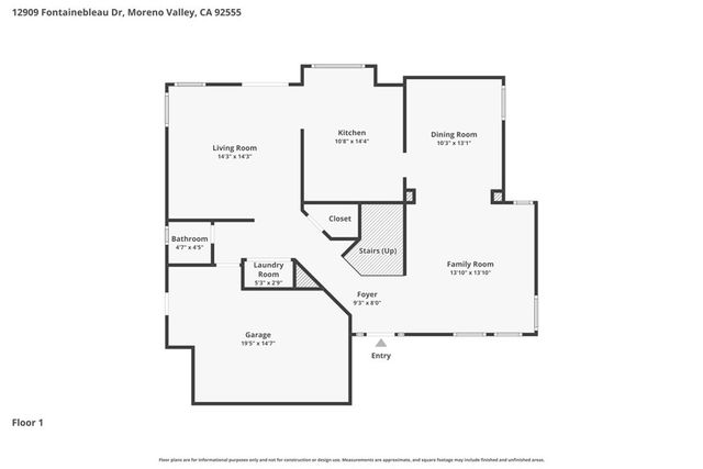 12909 fontainebleau Drive, Moreno Valley, CA 92555