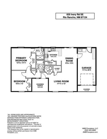 835 Ivory Road SE, Rio Rancho, NM 87124