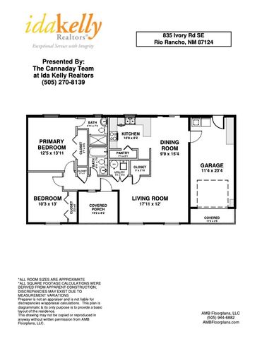 835 Ivory Road SE, Rio Rancho, NM 87124