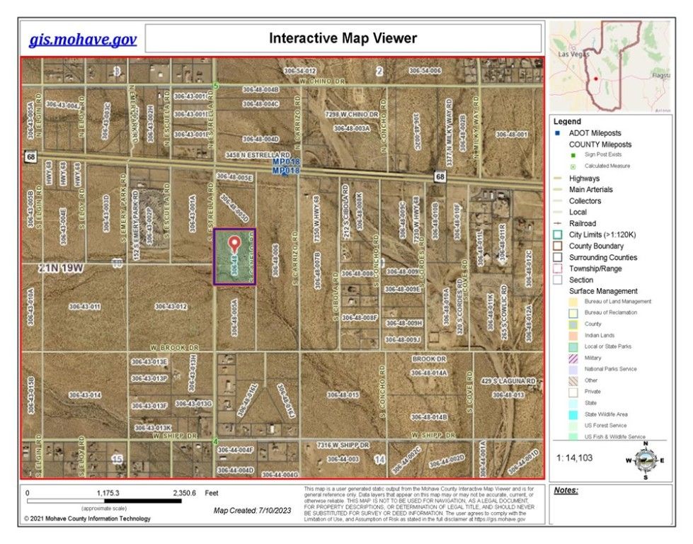 000 S Estrella Road, Golden Valley, AZ 86413