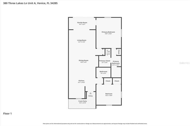 380 THREE LAKES LANE A, Venice, FL 34285