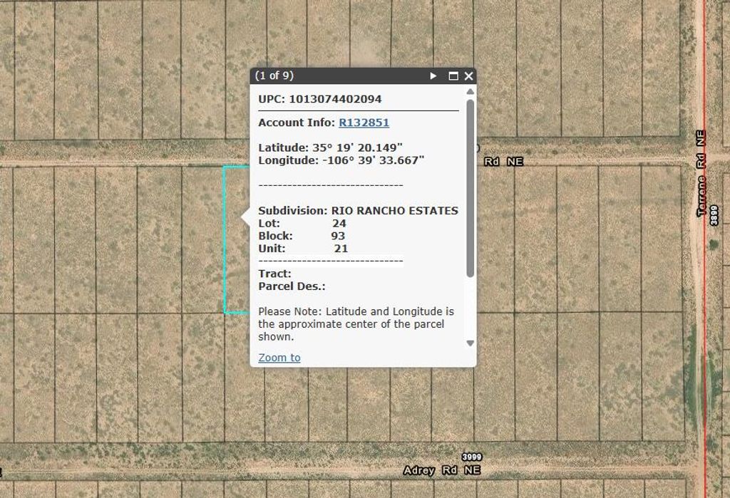 Evergreen Road NE, Rio Rancho, NM 87144