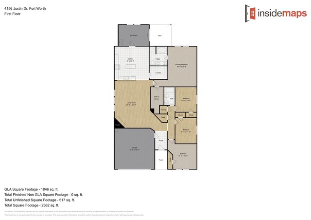 4156 Justin Drive, Fort Worth, TX 76244