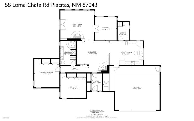 58 Loma Chata Road, Placitas, NM 87043