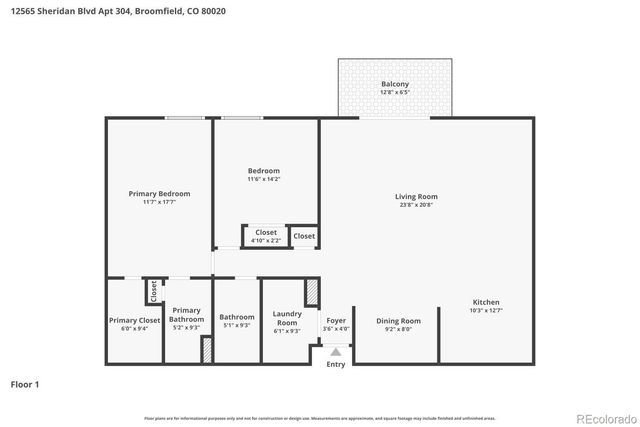 12565 Sheridan Boulevard 304, Broomfield, CO 80020