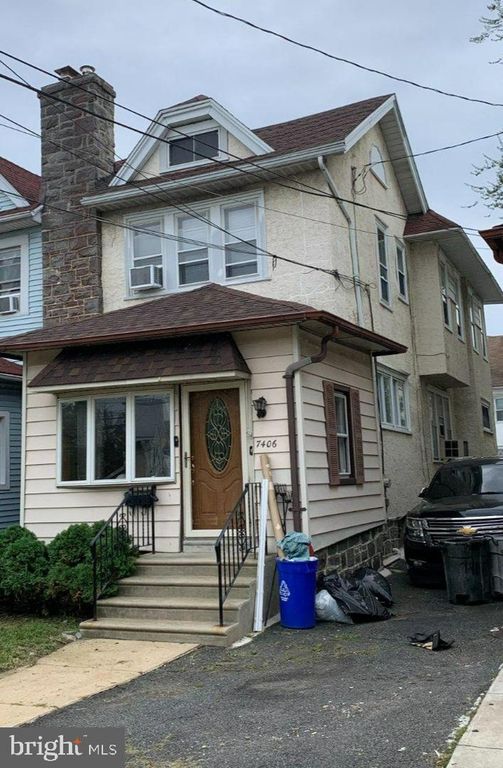 7406 MILLER AVE, UPPER DARBY, PA 19082 — exterior