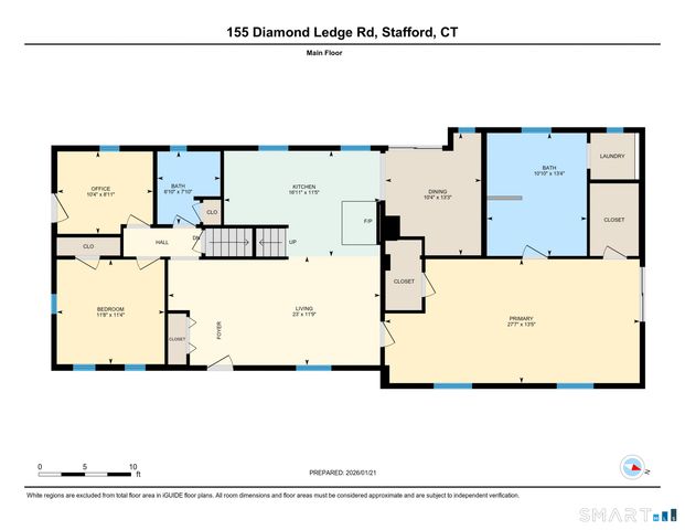 155 Diamond Ledge Road, Stafford, CT 06076