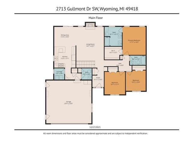 2713 Gullmont Drive Sw, City Of Wyoming, MI 49418