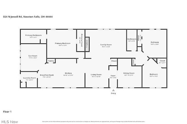 924 N Jewell Road, Newton Falls, OH 44444