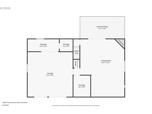 26622 S RANCH HILLS Rd, Mulino, OR 97042