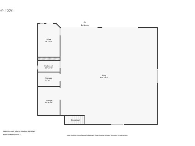 26622 S RANCH HILLS Rd, Mulino, OR 97042