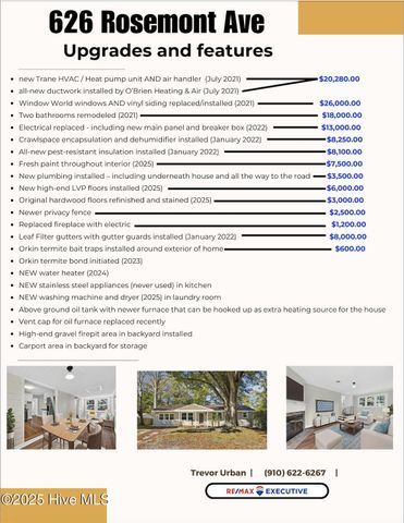 626 Rosemont Avenue, Wilmington, NC 28403