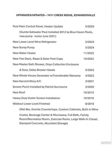 7411 Creek Ridge Lane, Edwardsville, IL 62025