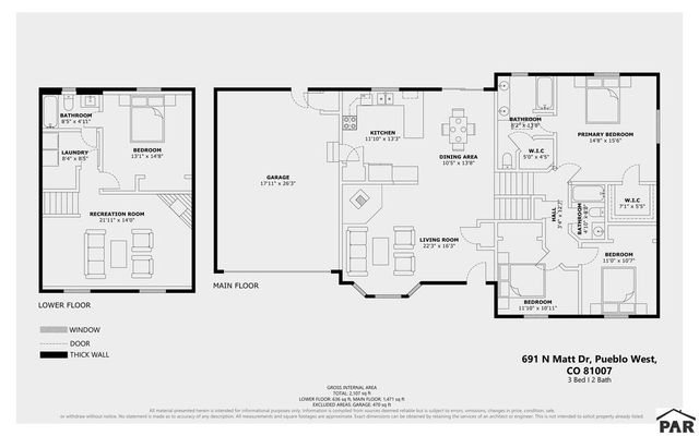 691 N Matt Drive, Pueblo West, CO 81007