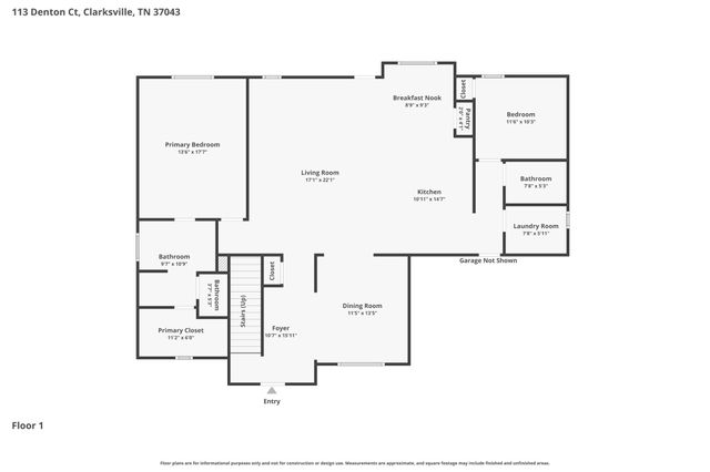 113 Denton Ct, Clarksville, TN 37043