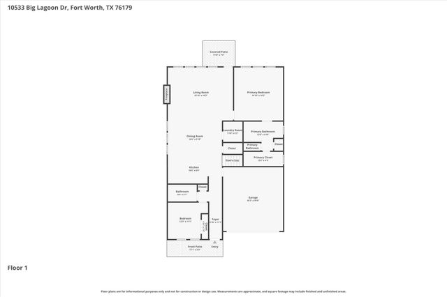 10533 Big Lagoon Drive, Fort Worth, TX 76179