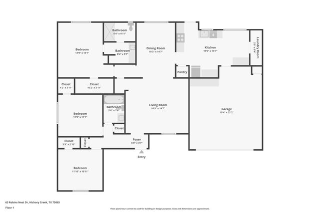 63 Robins Nest Drive, Hickory Creek, TX 75065