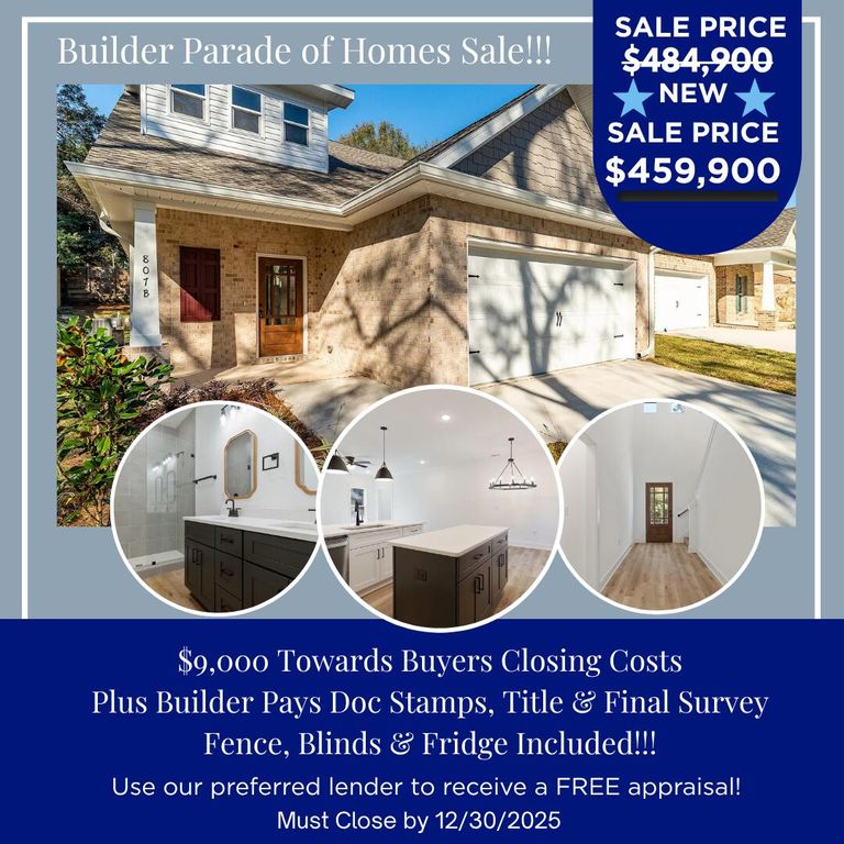 807 S B S Cedar Avenue, Niceville, FL 32578