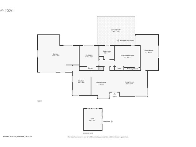 6110 Ne 41ST Ave, Portland, OR 97211