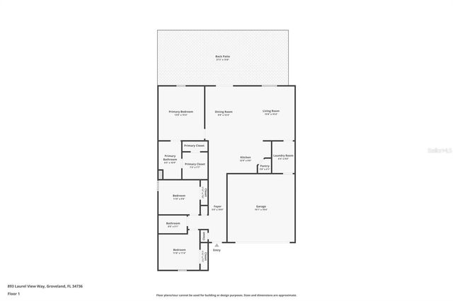 893 LAUREL VIEW WAY, Groveland, FL 34736