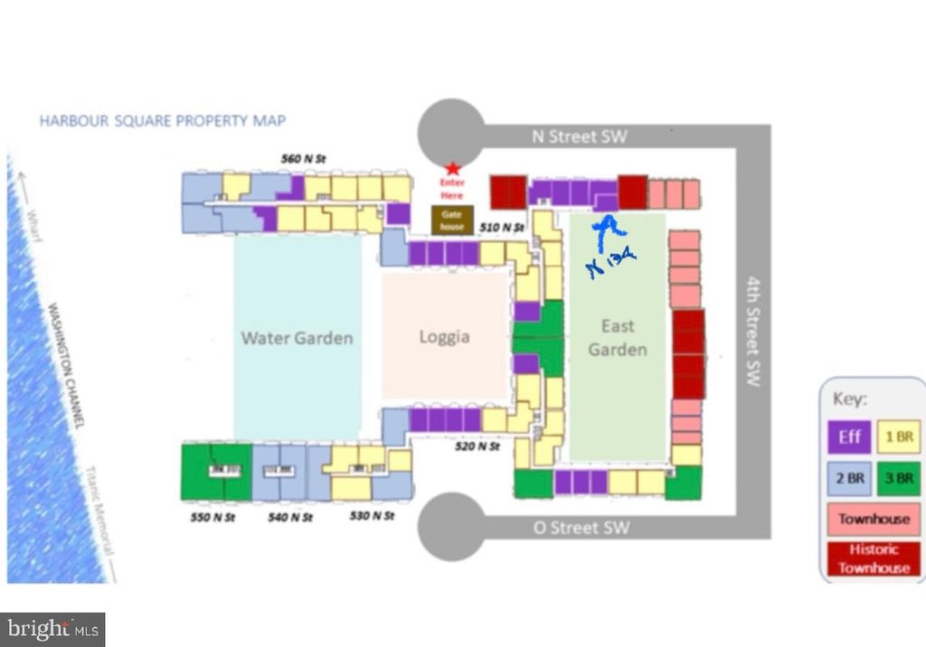 510 N ST SW #N134, Washington, DC 20024