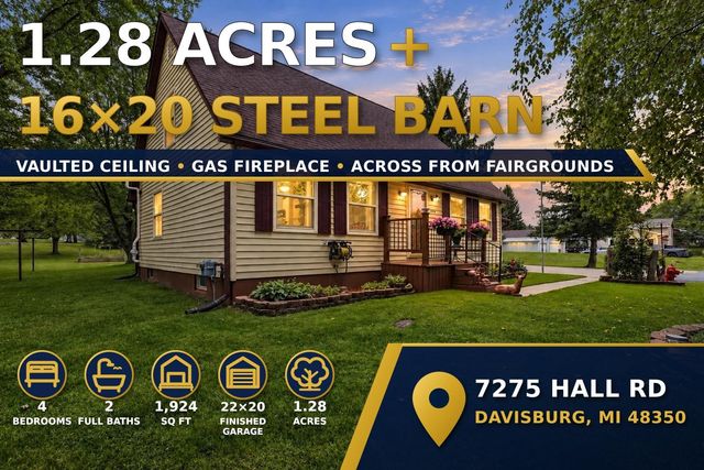 7275 Hall Road, Davisburg, MI 48350
