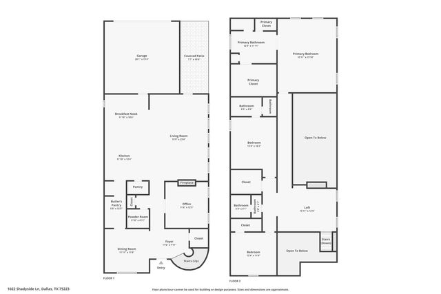 1022 Shadyside Lane, Dallas, TX 75223