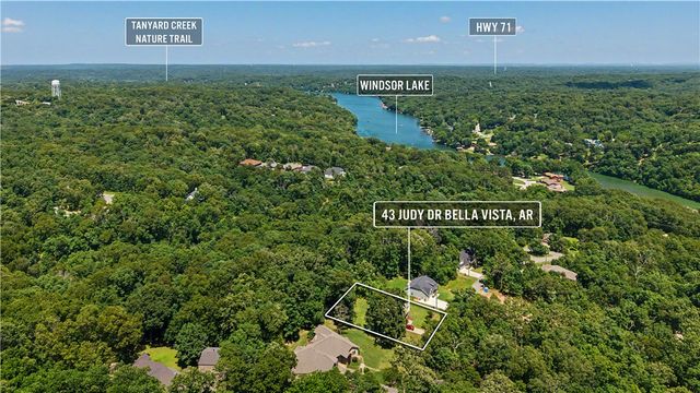 43 Judy Drive, Bella Vista, AR 72715
