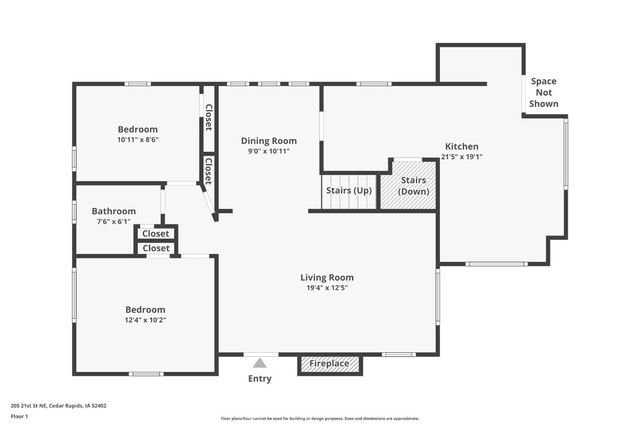 205 21st Street NE, Cedar Rapids, IA 52402