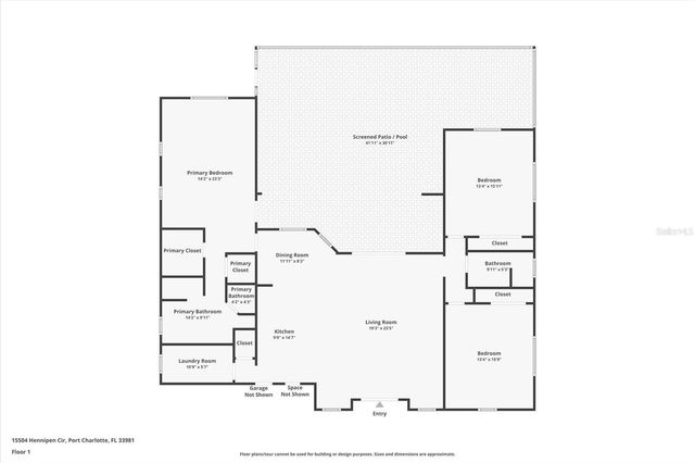 15504 HENNIPEN CIRCLE, Port Charlotte, FL 33981