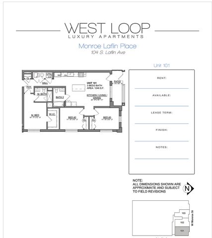 104 S Laflin Street 101, Chicago, IL 60607