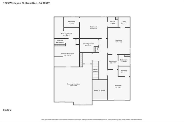 1273 Wesleyan Place, Braselton, GA 30517