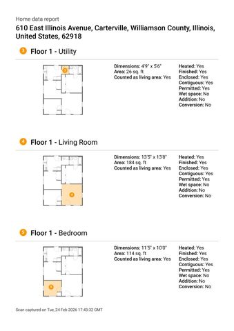 610 E ILLINOIS Avenue, Carterville, IL 62918