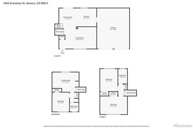 1042 Evanston Street, Aurora, CO 80011