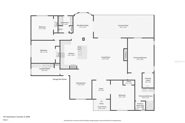 1671 SPARKLING COURT, Dunedin, FL 34698
