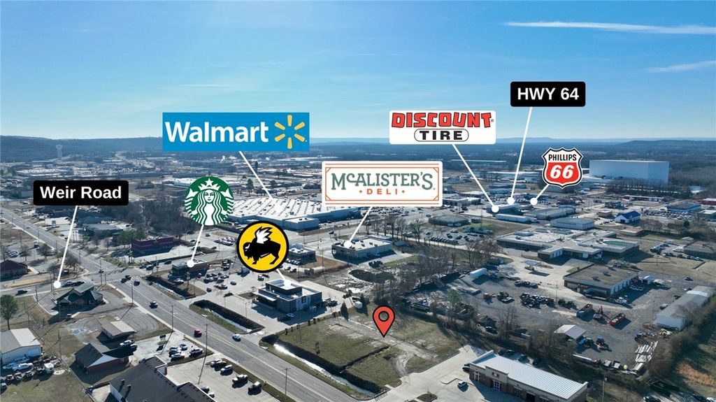 Lot 2-B E Parkway Drive, Russellville, AR 72802