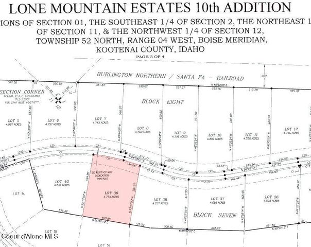 L39B7 N Eclipse Road, Rathdrum, ID 83858