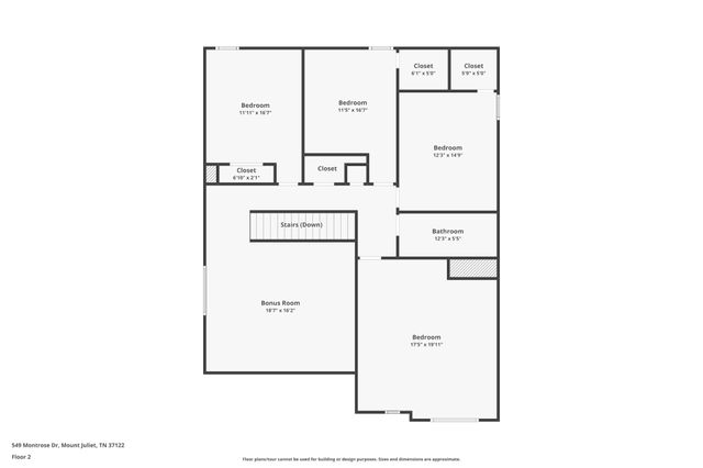 549 Montrose Dr, Mount Juliet, TN 37122