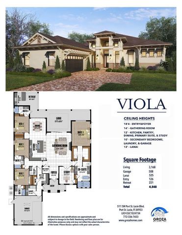 135 SE Via Lago Garda, Port St. Lucie, Port St Lucie, FL 34952