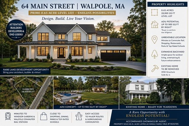 64 Main St, Walpole, MA 02081