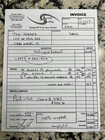 124 SE 39th TER, Cape Coral, FL 33904