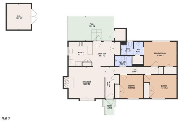 2605 Valley Woods Court, Raleigh, NC 27613