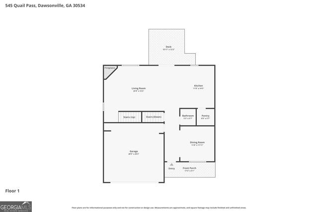 545 Quail Pass, Dawsonville, GA 30534