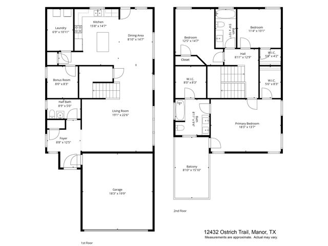 12432 Ostrich TRL, Manor, TX 78653