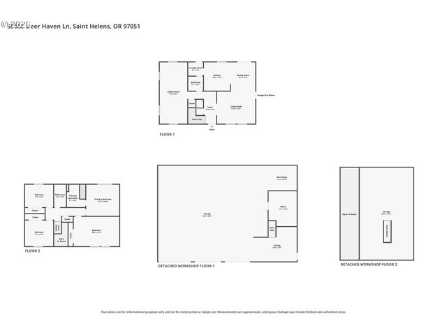 59689 DEER HAVEN Ln, St Helens, OR 97051