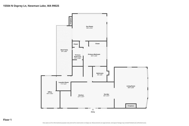 15504 N Osprey Ln, Newman Lake, WA 99025